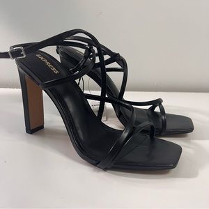 Express Strappy Heeled Sandals Size 8